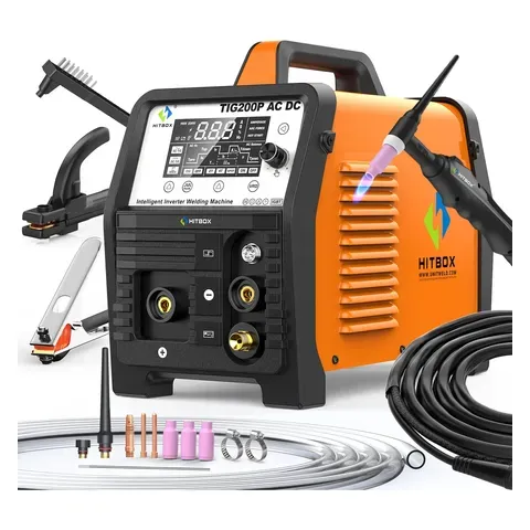Soldador Tig Acdc Aluminio*tig Puoso*hf Tig *mma 200a